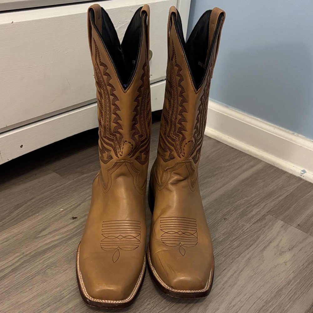 J.B. Dillon Brown Western Boots